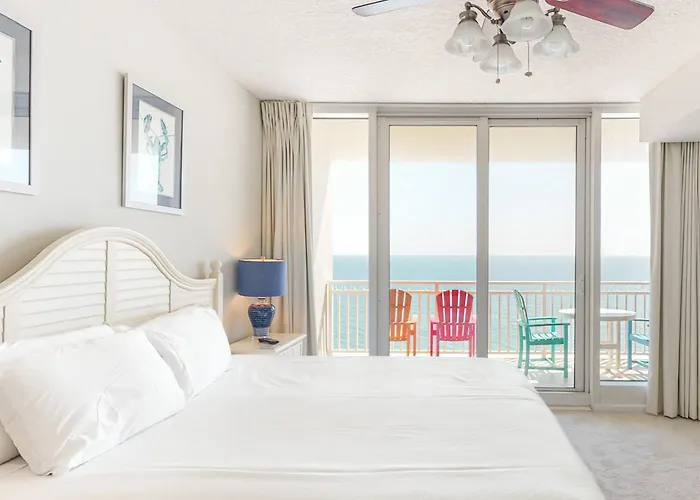 Charming Ocean View With Private Balcony Ac Shared Outdoor Pool Free Wifi Holiday home Gulf Shores